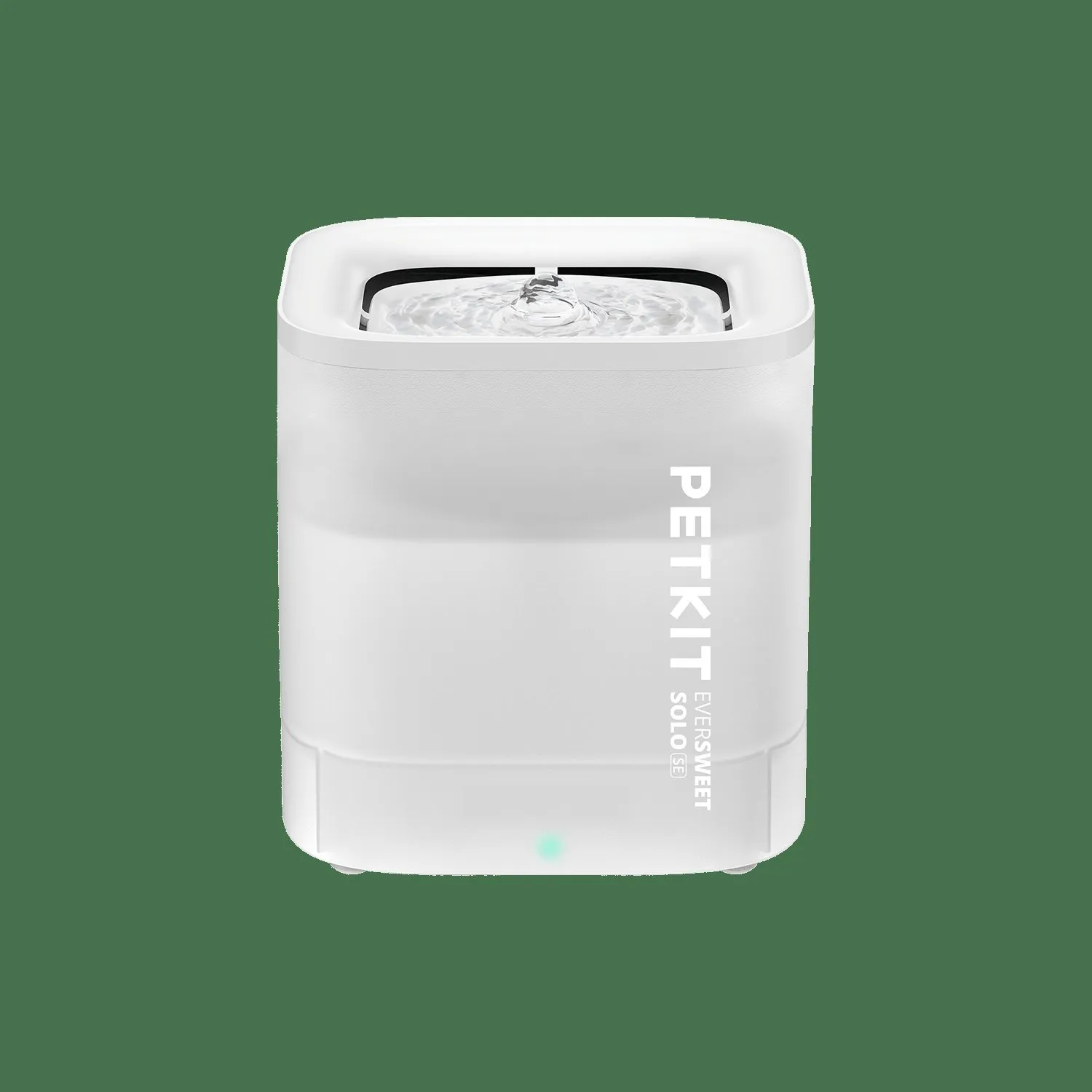 PETKIT EverSweet Solo SE pet water fountain with wireless pump and replaceable filter on a counter